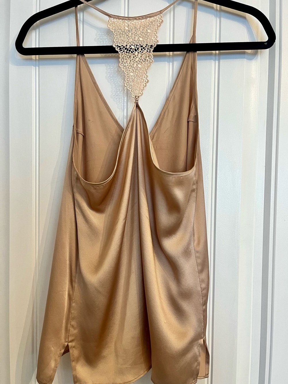 Cami NYC 100% Silk Camisole - Nude Colour - Size Medium